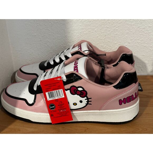 Hello Kitty Pink Casual Court Sneakers Size 10 NWT - Picture 4 of 6
